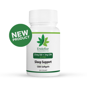 Sleep Support Soft-gels with 25mg CBD & 3mg CBN